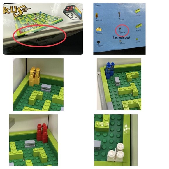 Lego Game Minotaurus 3841 Board Game Box Mini Figures Manuals READ - Picture 6 of 16